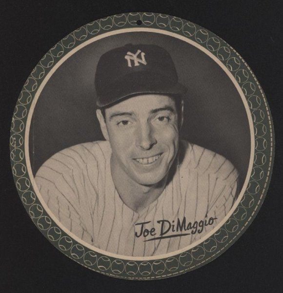 1950 All Star Baseball Pinup DiMaggio